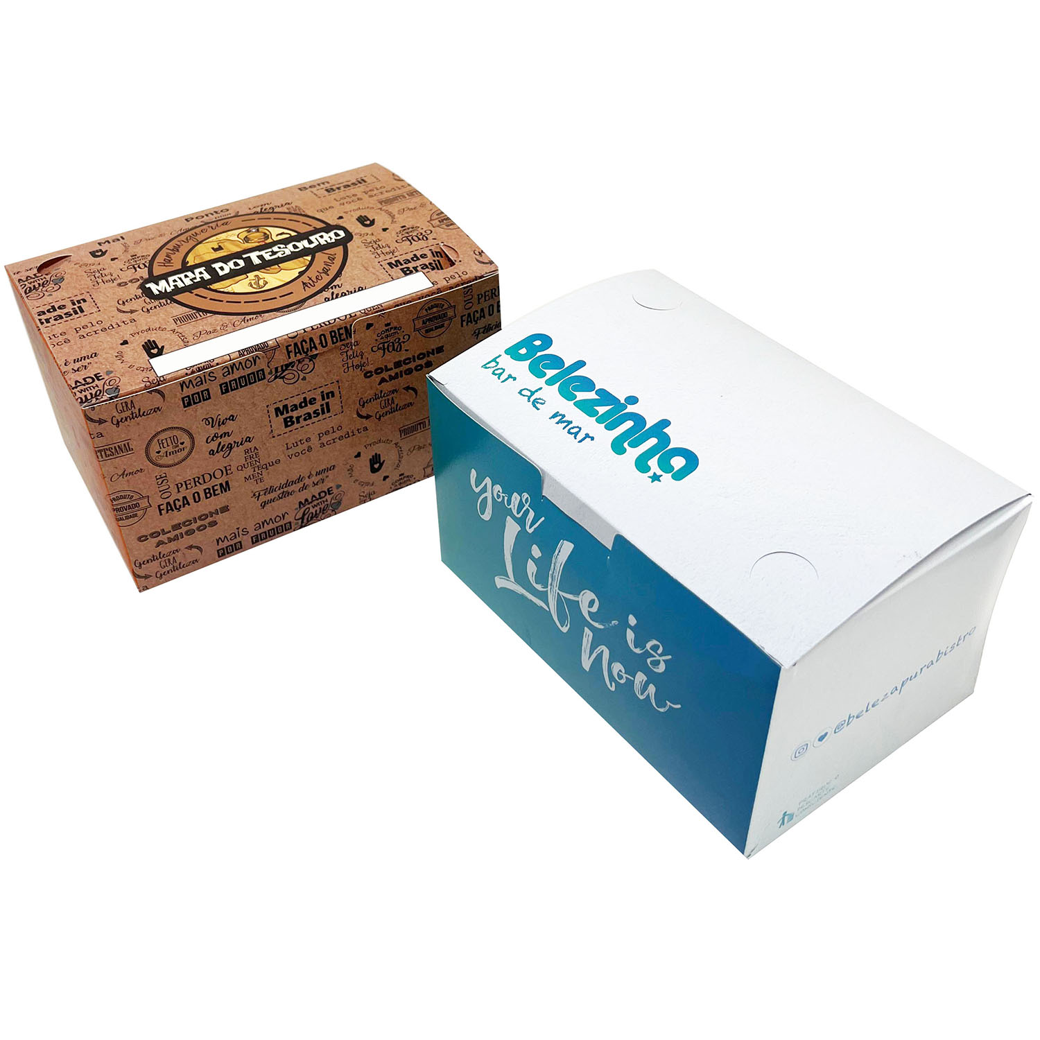 Caixa Combo Delivery (18 x 12 x 10 cm) Personalizada