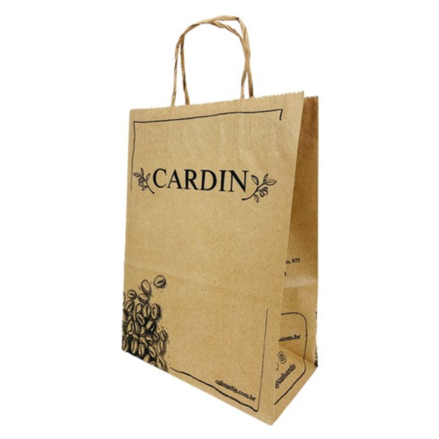 Sacola Kraft (22 x 11,5 x 30 cm) Personalizada