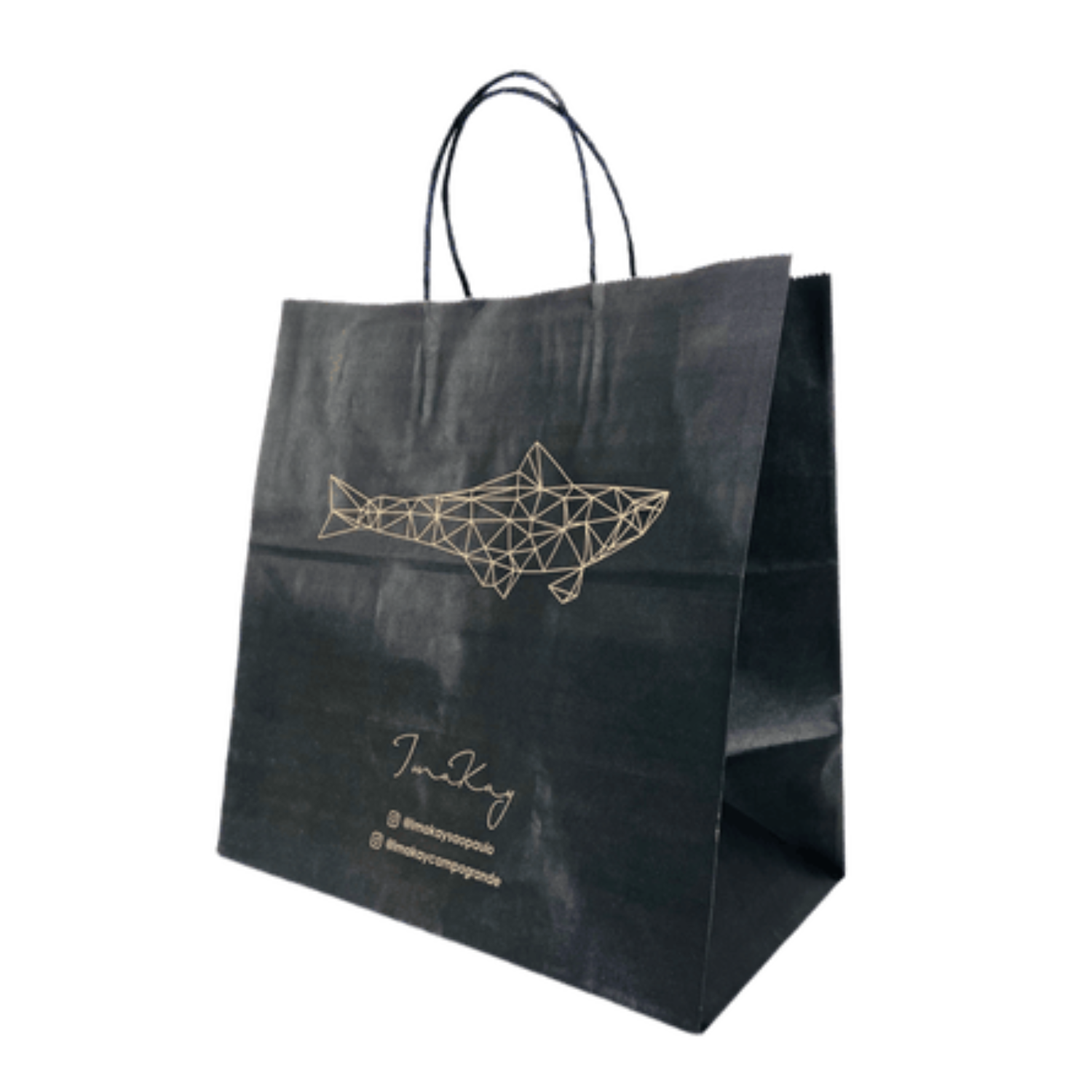 Sacola Kraft (27 x 16,5 x 28 cm) Personalizada