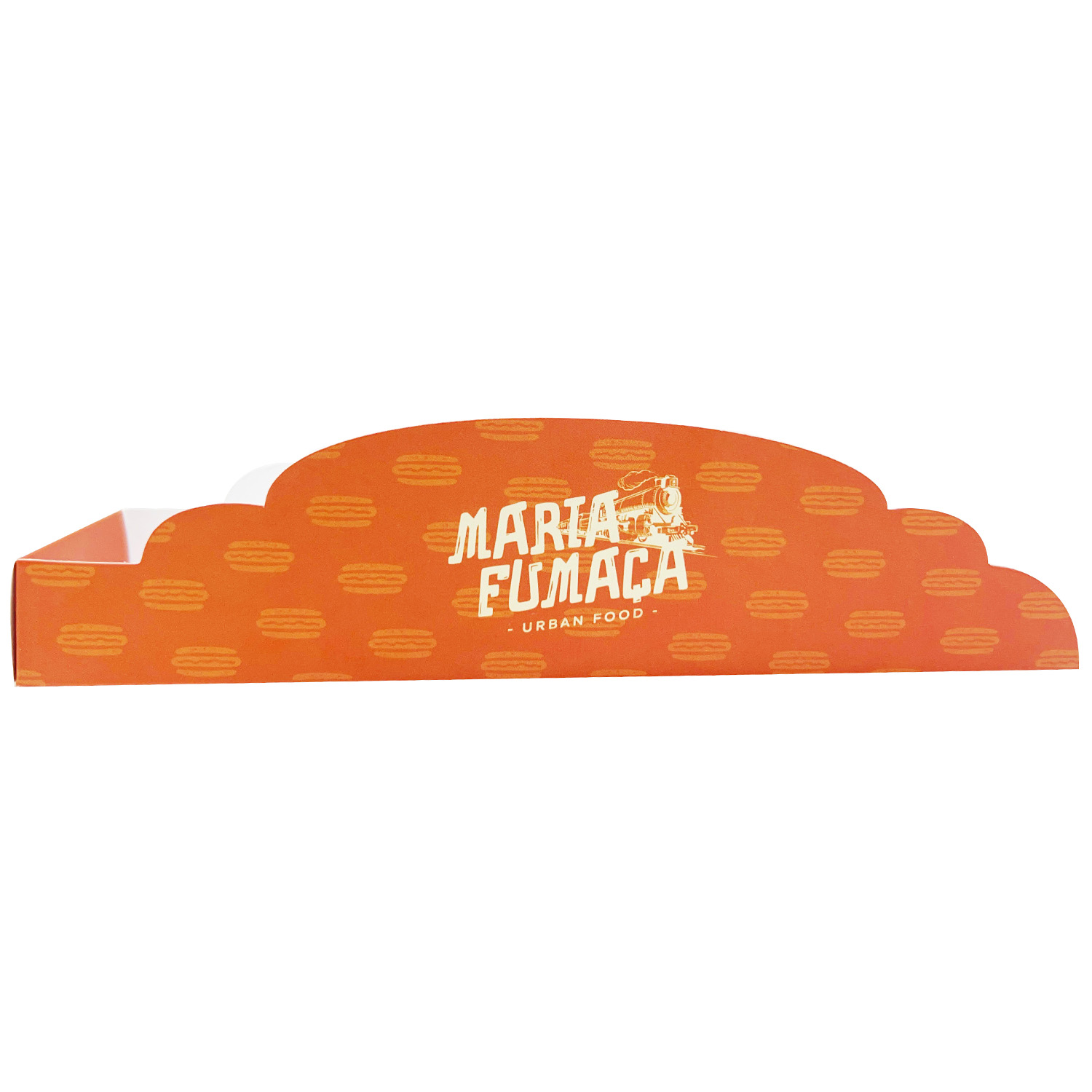 Embalagem Caixa Hot Dog p/ Balcão (19 x 5,8 x 4,8 cm) Personalizada