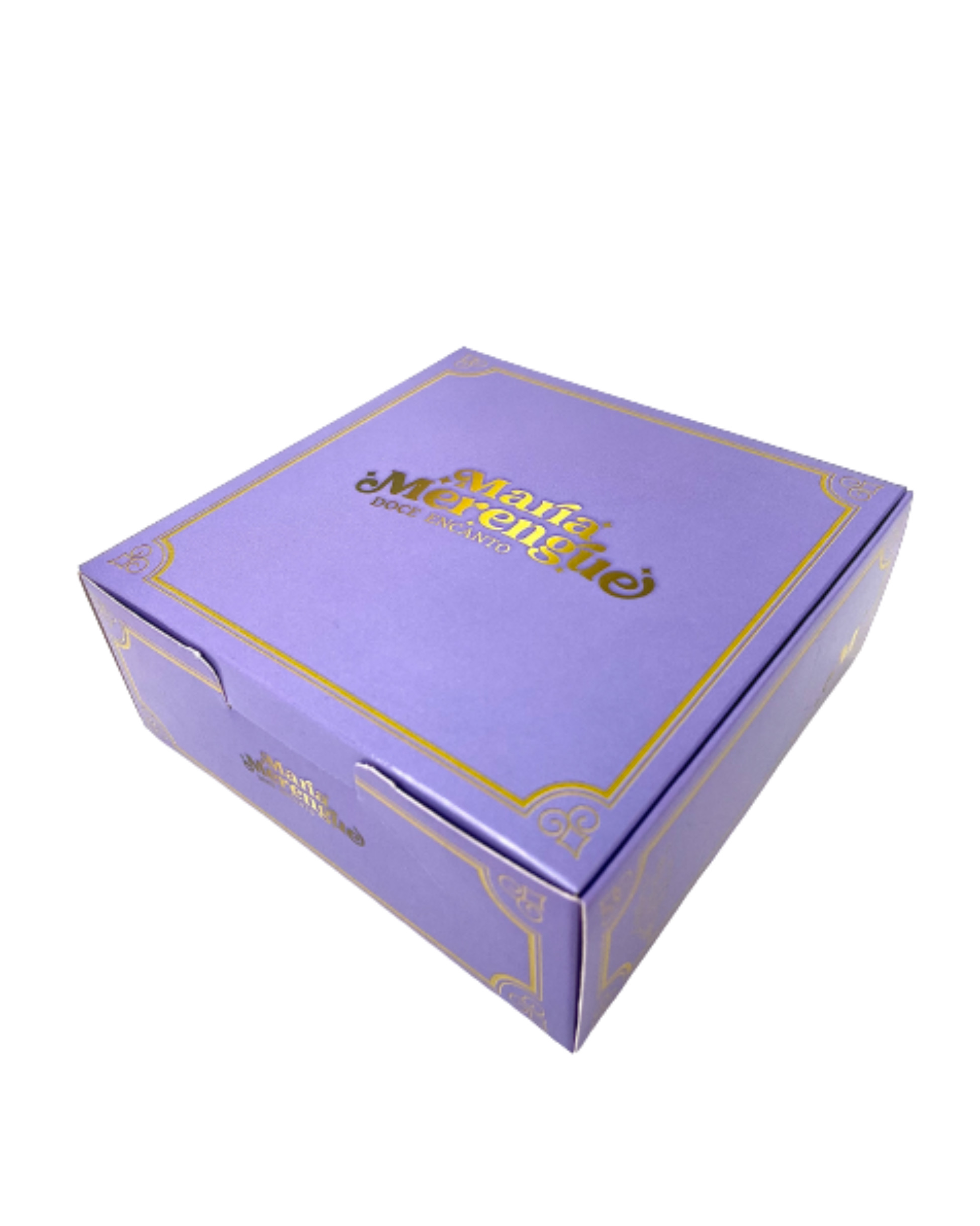 Embalagem Caixa p/ Doces e Salgados Delivery Multiuso P (13 x 13 x 5 cm) Personalizada