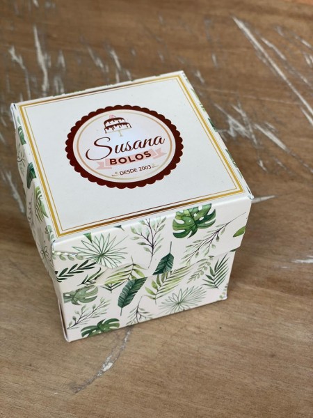 Caixa para Brownie (7 x 7 x 7 cm) Personalizada