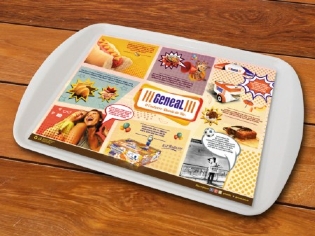 Papel bandeja Jogo Americano (25 x 35 cm) papel couche Personalizado