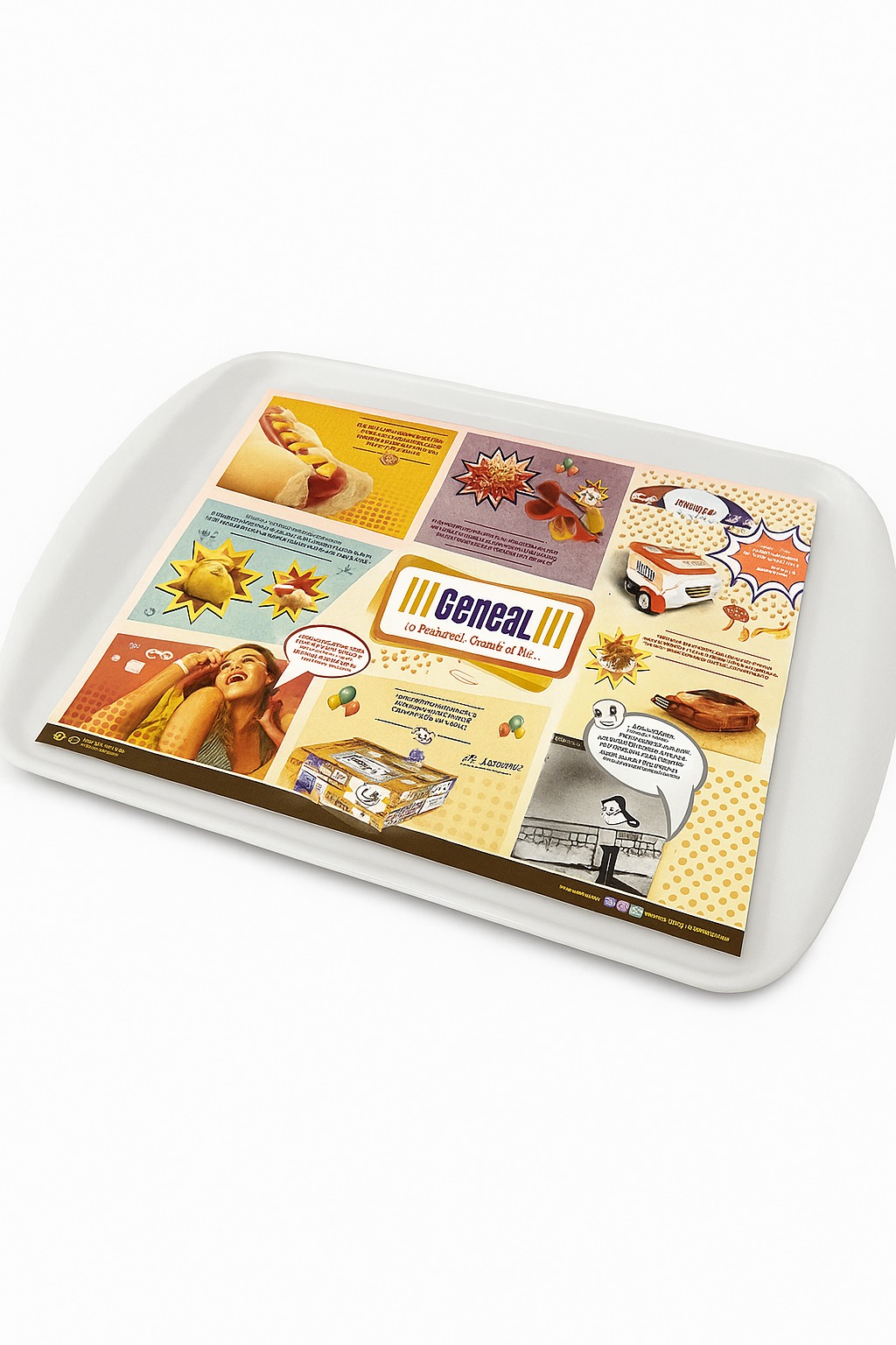 Papel bandeja Jogo Americano (25 x 35 cm) papel couche Personalizado
