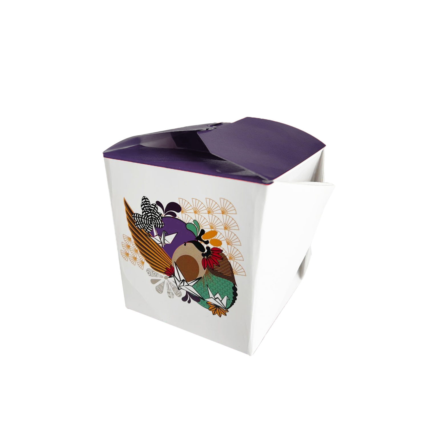Caixa Box Linha Oriental Origami P (350 ml) - 100 Unidades