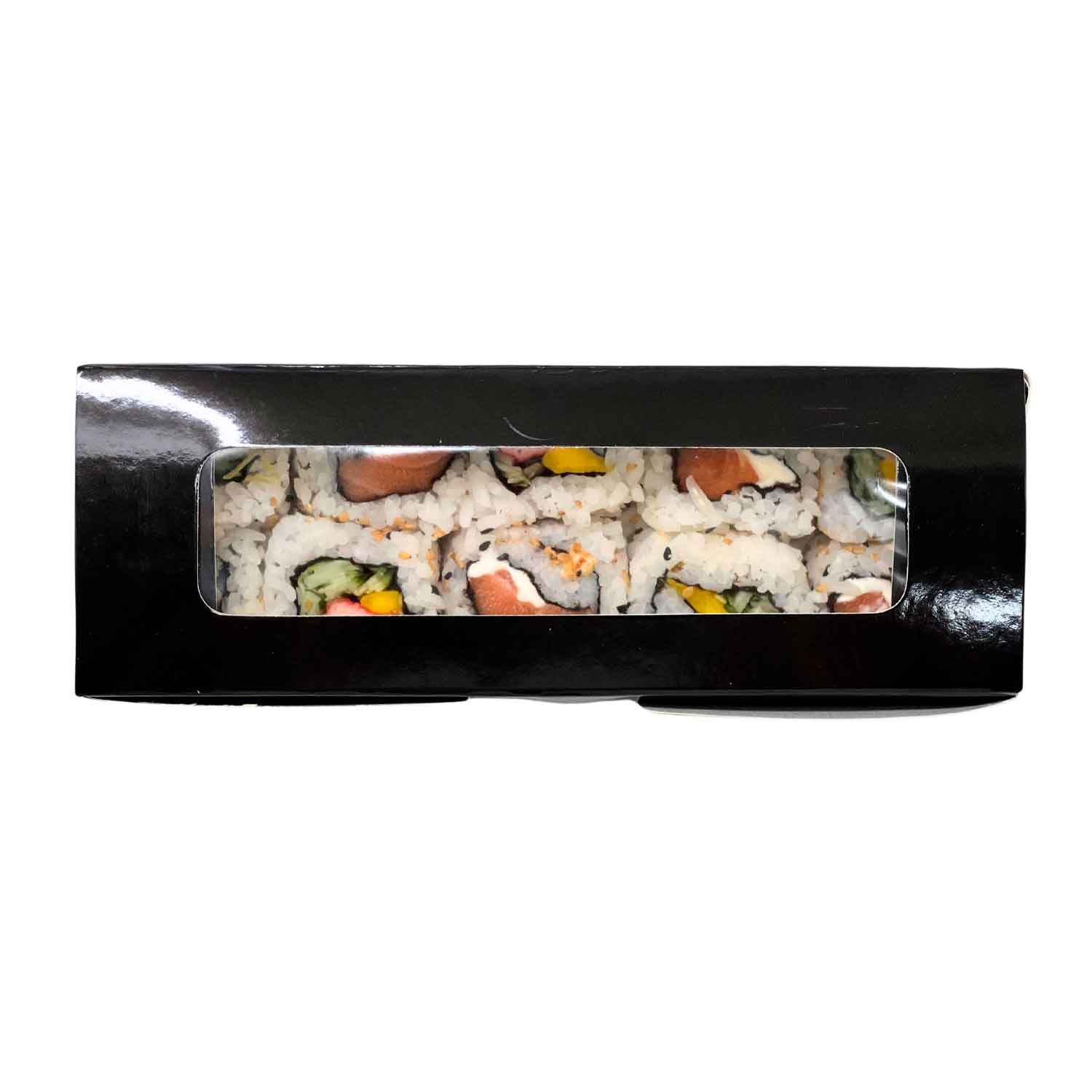 Embalagem c/ visor Preta P (20 x 7 x 4 cm) - 50 unidades