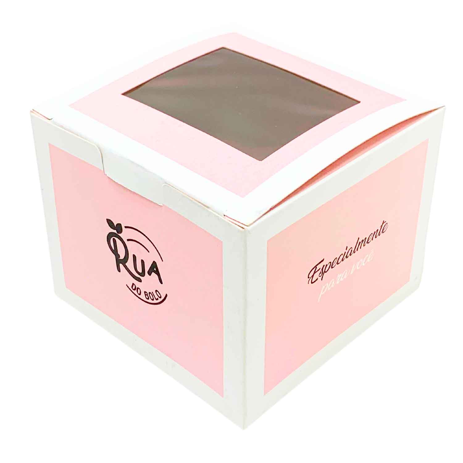 Caixa p/ Doces,mini Bolo (10 x 10 x 8 cm) Personalizada