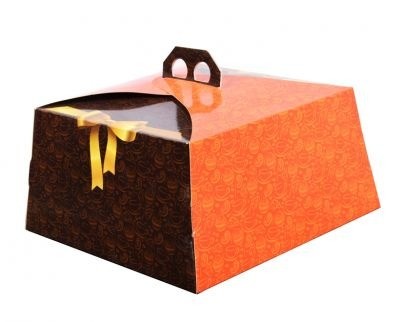 Embalagem Transporte de Bolo (34 x 34 x 12cm) Personalizada