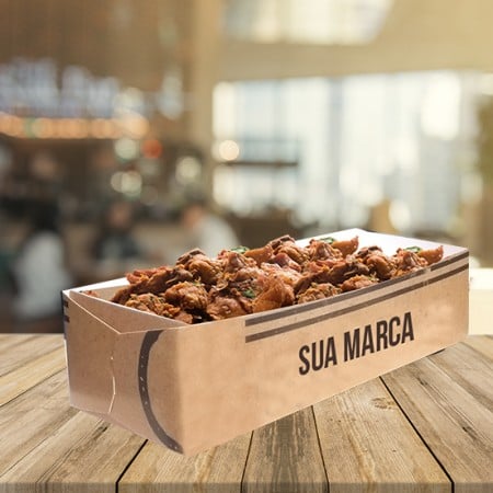 Embalagem Bandeja Multiuso (15 x 6 x 4 cm) Personalizada