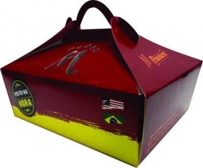 Embalagem Maleta Delivery (18 x 13 x 10 cm) - Personalizada