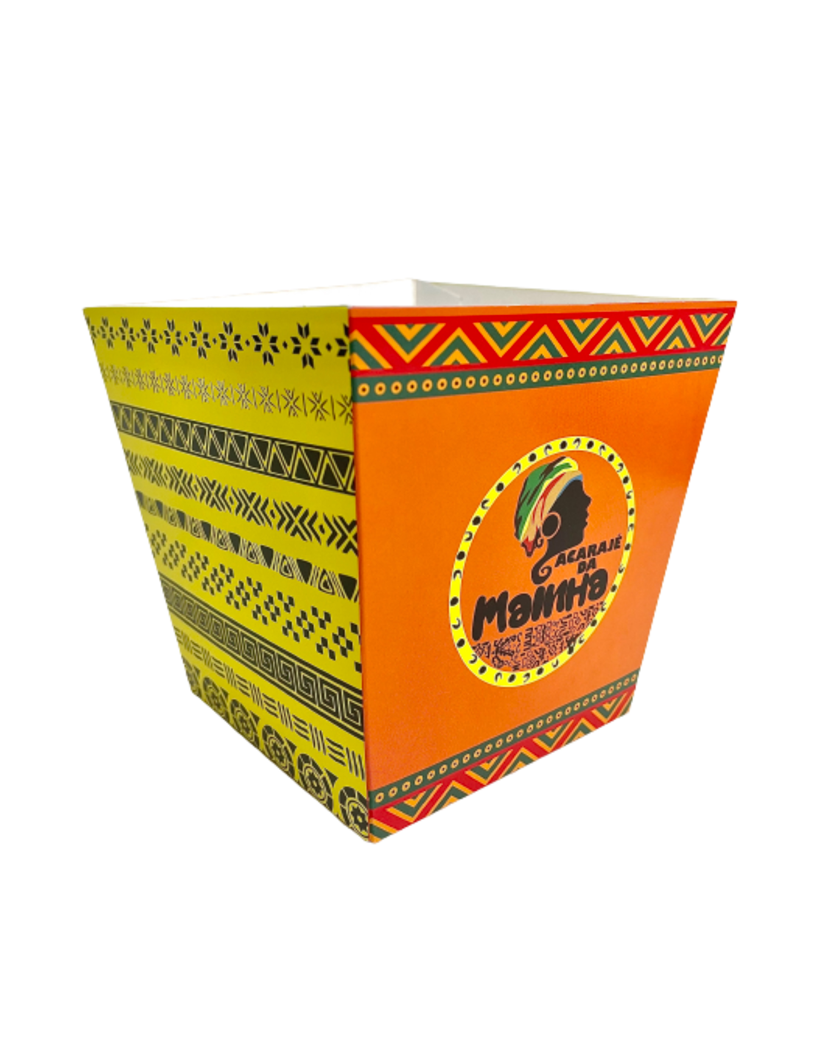 Balde Aberto p/ Frango Frito 600gr (9 x 9 x 11,5 cm) Personalizado
