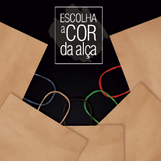 Sacola Kraft  p/ Bebidas, vinho Garrafa (12 x 8 x 38 cm) Personalizada