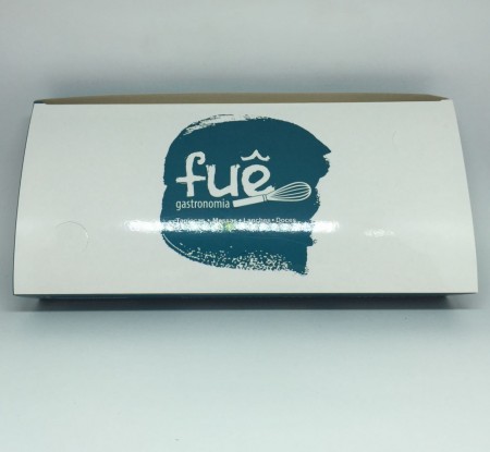 Caixa Delivery Multiuso (24,5 x 11 x 3,5 cm) c/ tampa Personalizada