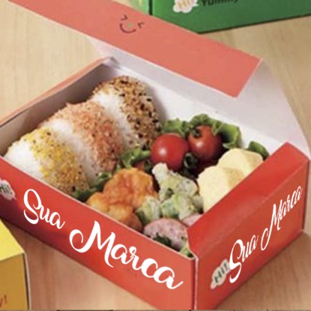 Caixa Delivery Plastificada (22,5 x 18 x 4,5 cm) Personalizada