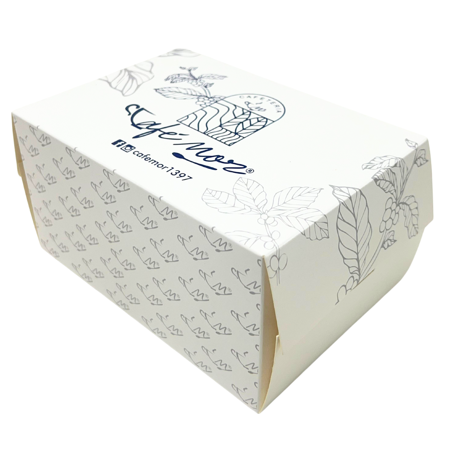 Embalagem p/ Bolo de Rolo com berço Personalizada