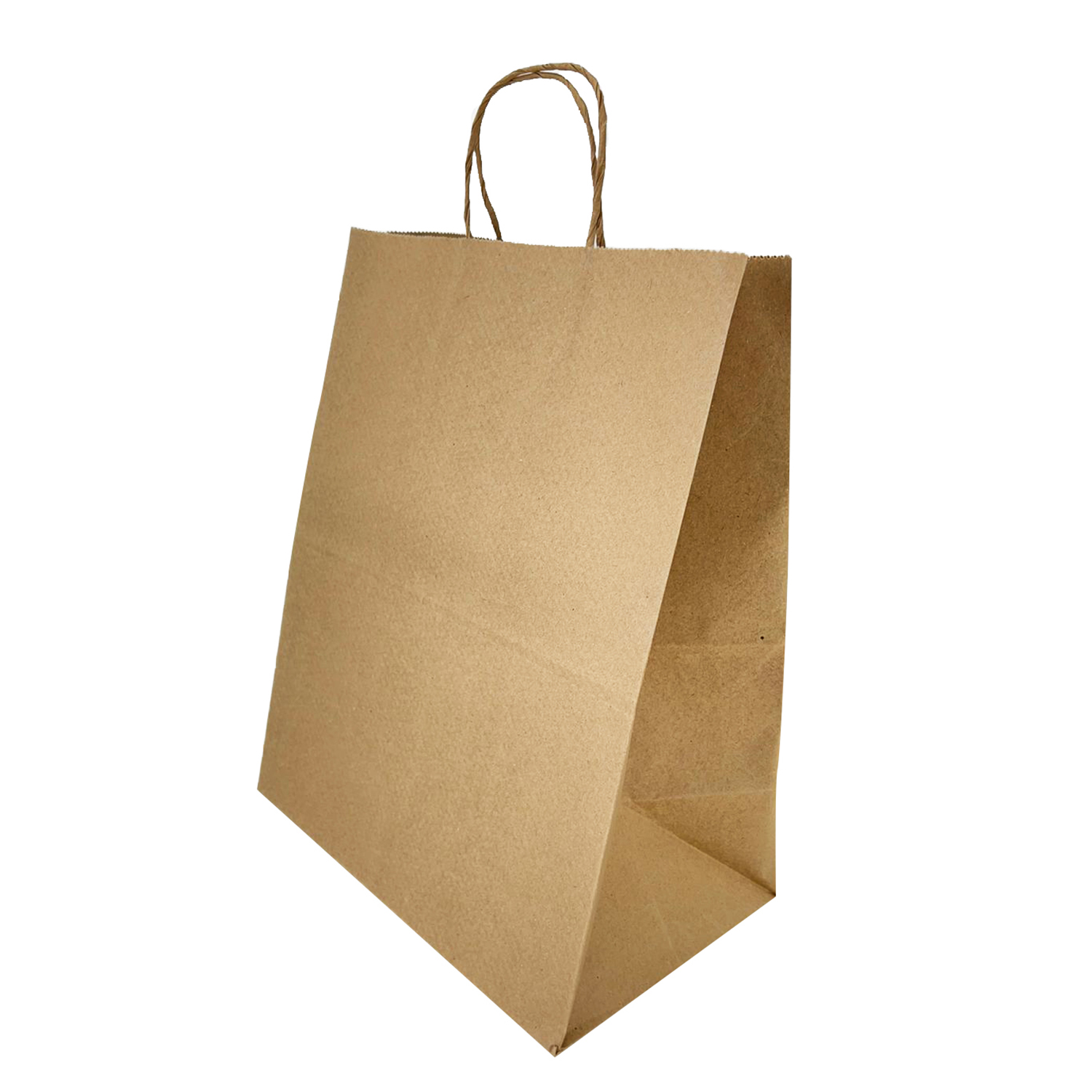 Sacola Kraft Lisa c/ Alça 100grs (31 x 19 x 39 cm) - 100 unidades
