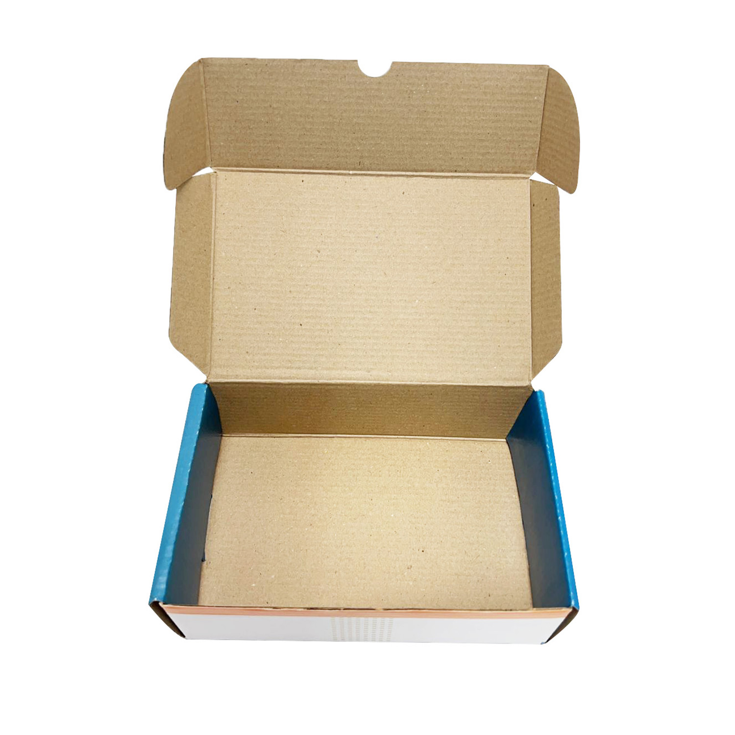 Caixa Correios / E-commerce Empastada  (22 x 14 x 7 cm) Oi Laranja /Azul - 50 unidades
