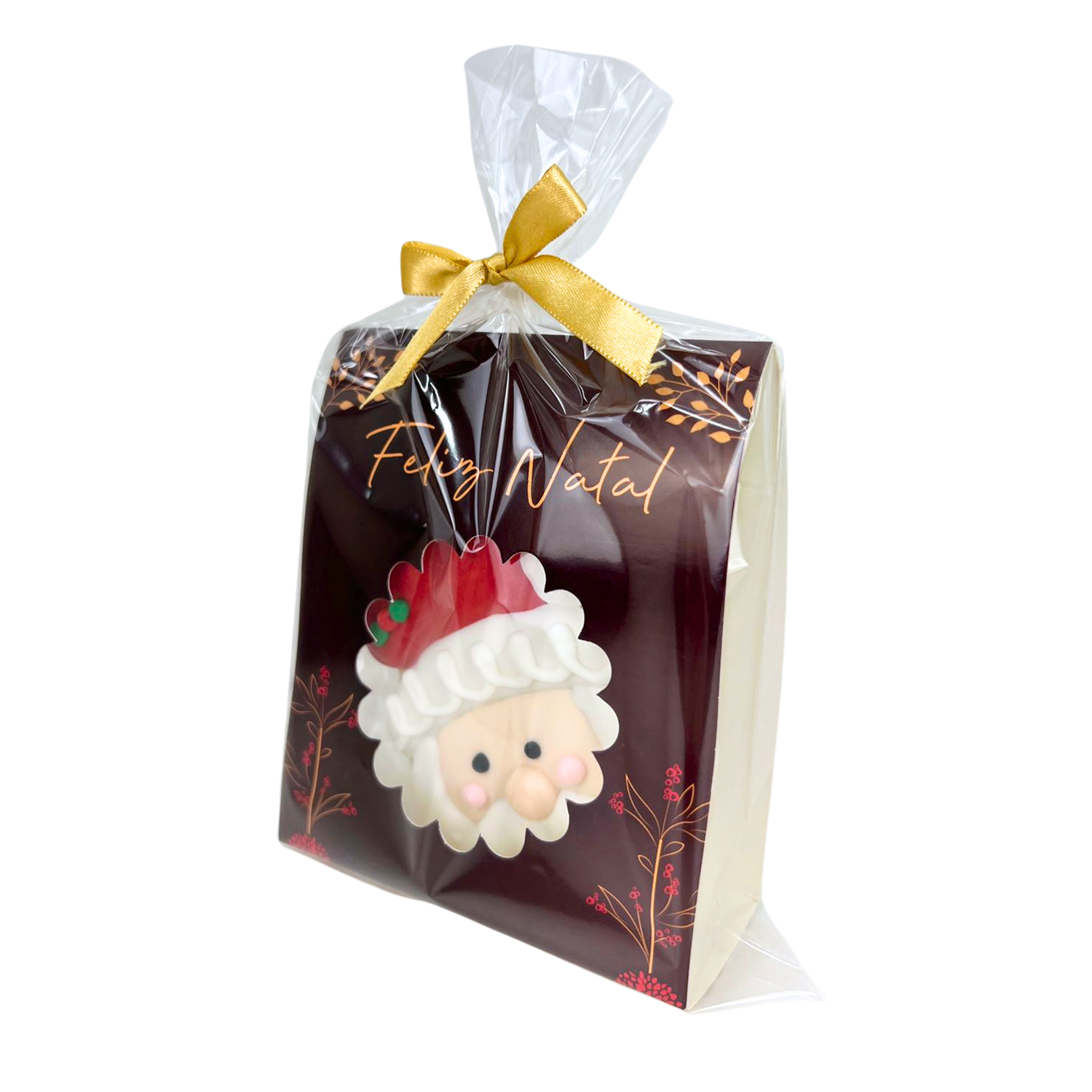 Cinta Envelope p/ Doces, Biscoitos, Bolachinhas Feliz Natal - 50 unidades