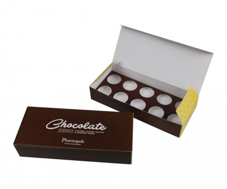 Embalagem para 10 Brigadeiros (21 x 9 x 4 cm) Personalizado