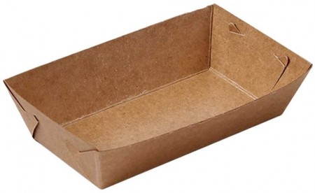 Bandeja Multiuso c/ Plastificação Interna Grande (20 x 9 x 5 cm) - 100 unidades