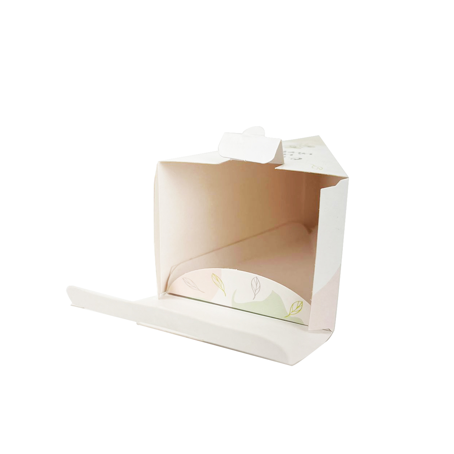 Embalagem Bolo Fatia Delivery c/ Berço (16,7 x 10 x 8 cm) Viver Bem - 50 Unidades