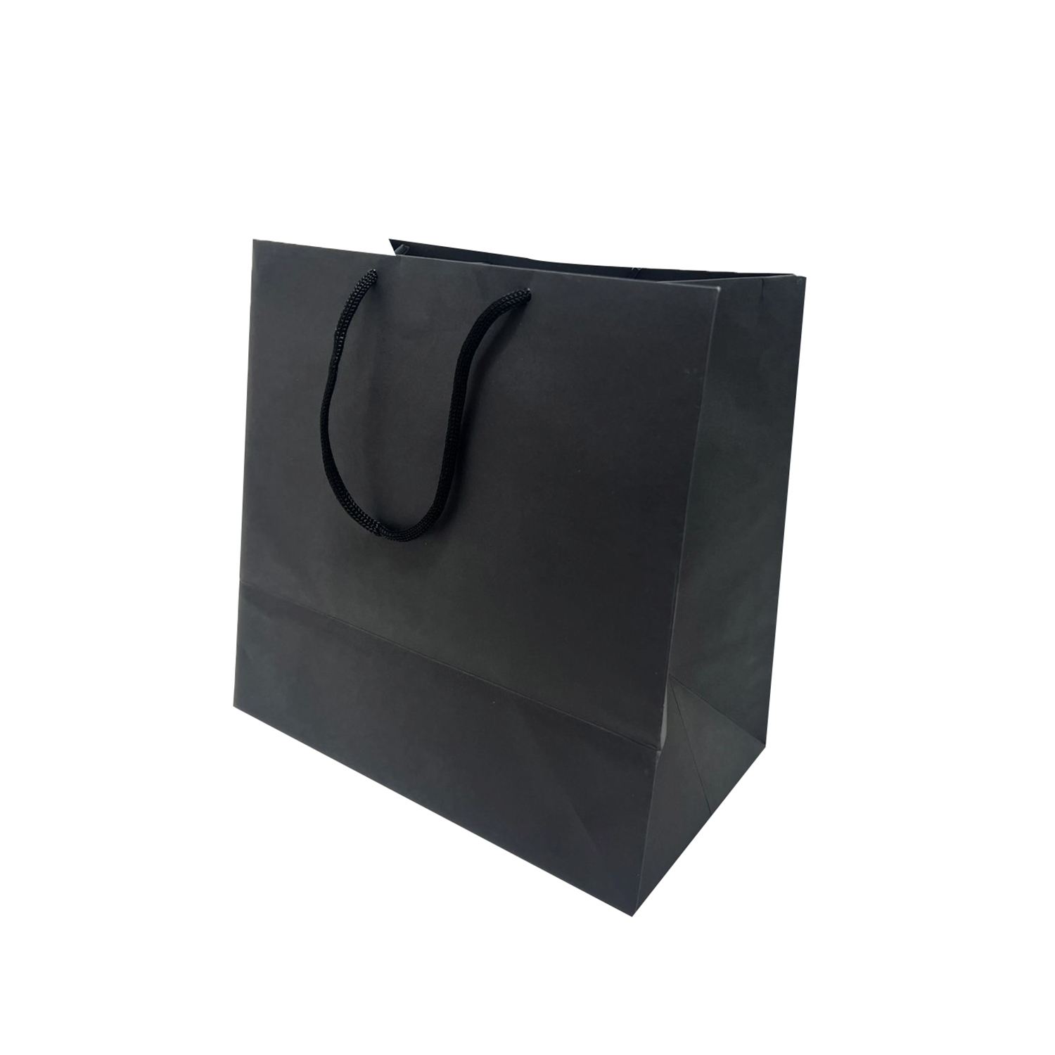 Sacola Offset M (22 x 13 x 22 cm) Preta -  50 unidades