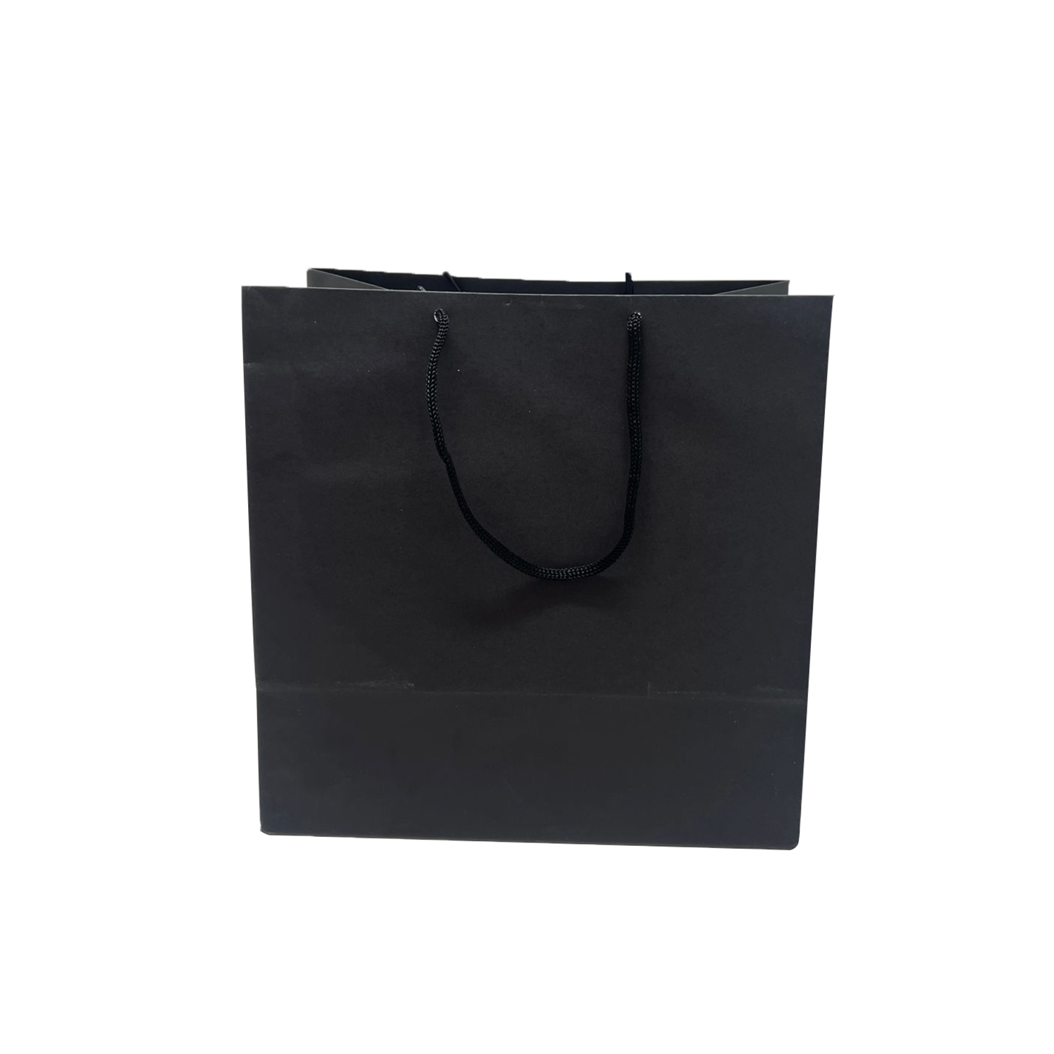 Sacola Offset M (22 x 13 x 22 cm) Preta -  50 unidades