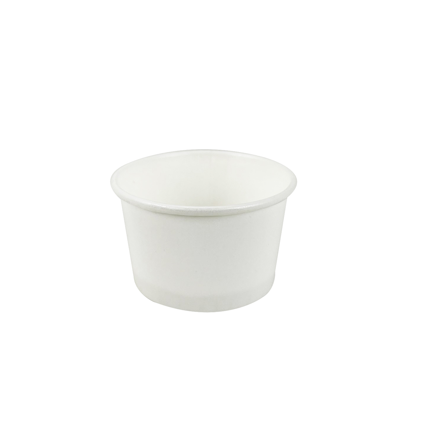 Pote Branco de Papel Biodegradável 80ml s/ tampa - 1500 unidades