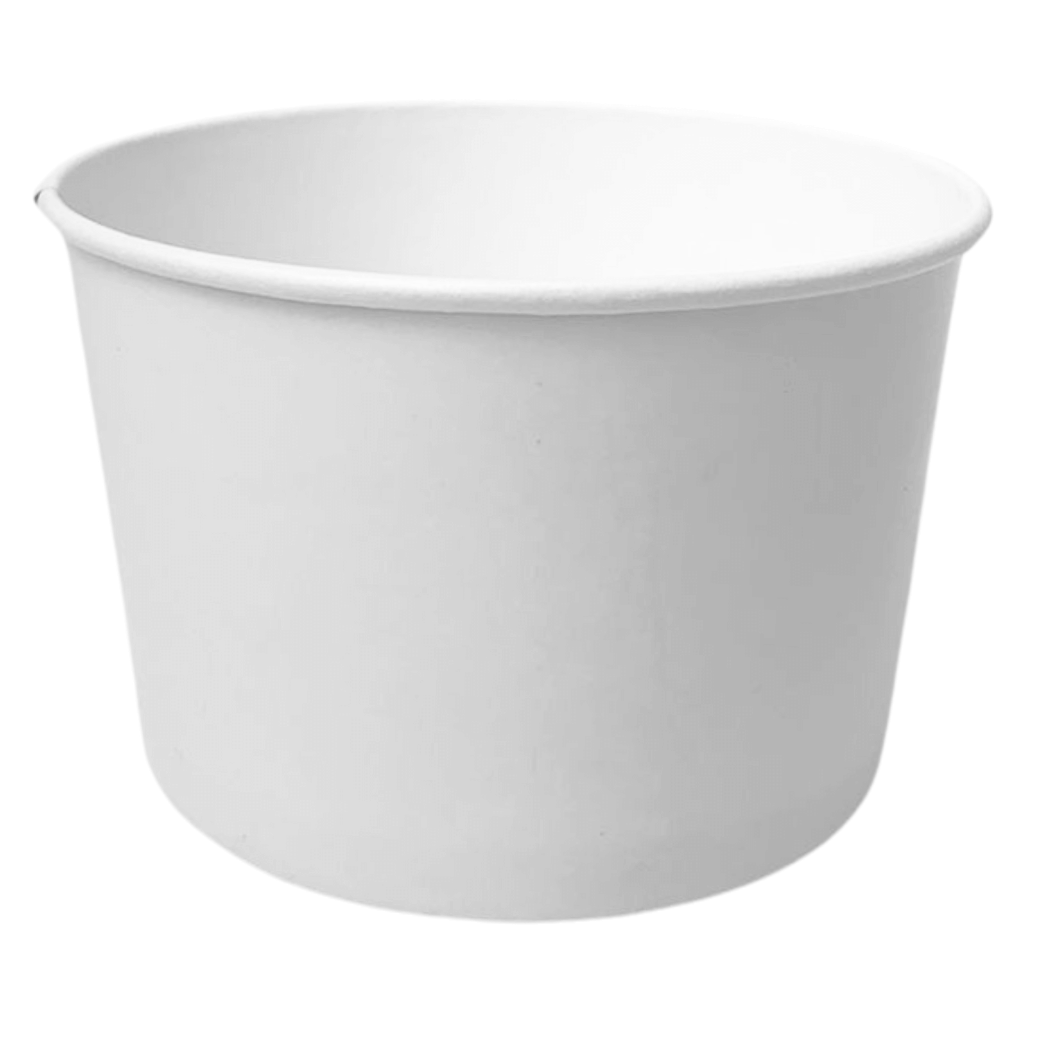 Pote Branco de Papel Biodegradável 250ml - 1000 unidades
