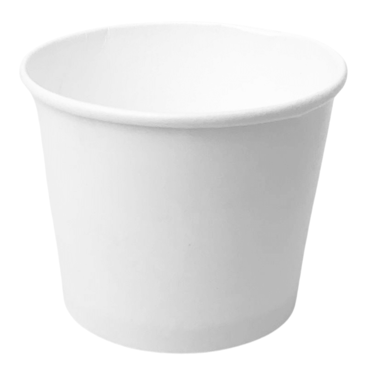 Pote Branco de Papel Biodegradável 150ml s/ tampa - 1500 unidades