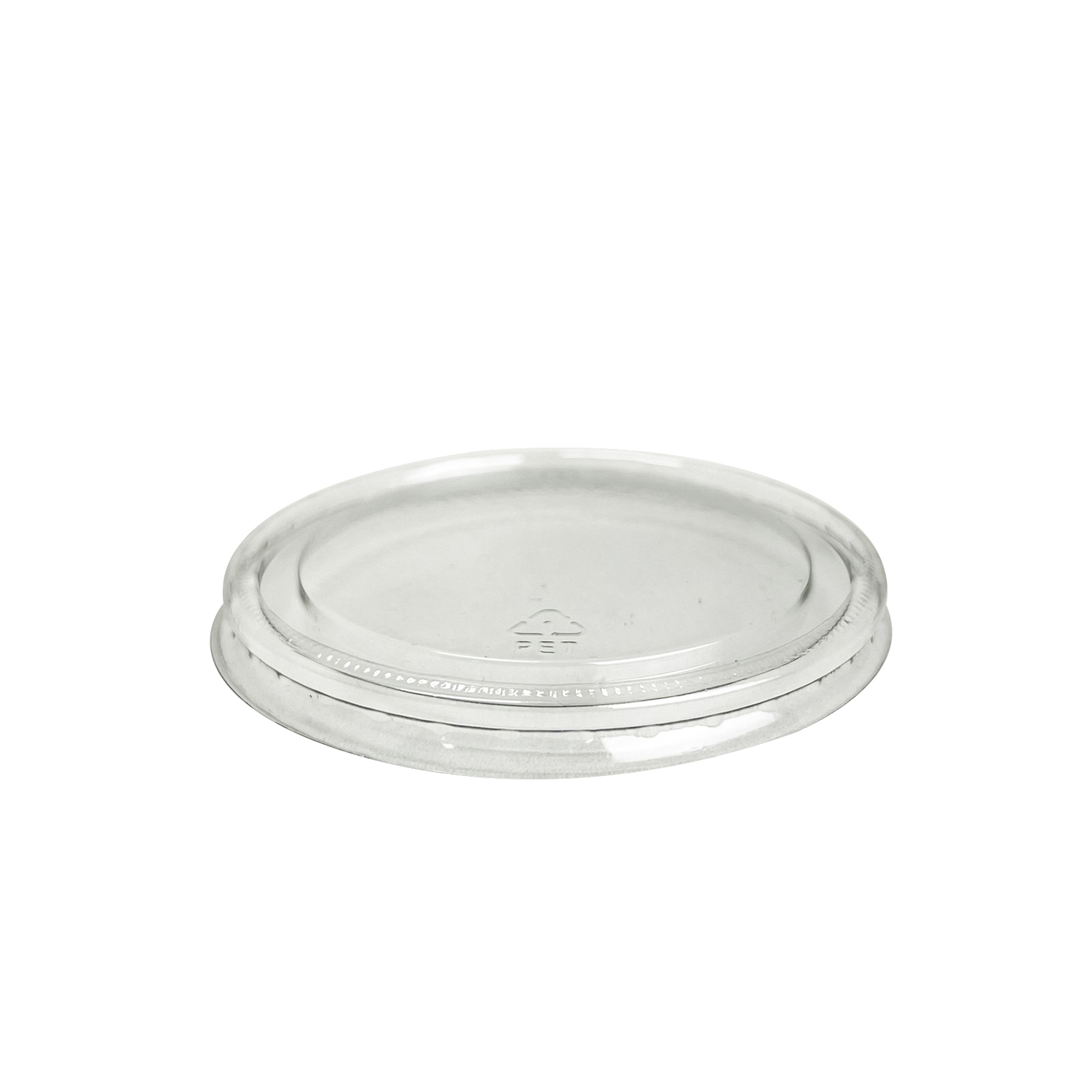 Tampa de Plástico Transparente p/ Pote 220 ml - 100 unidades
