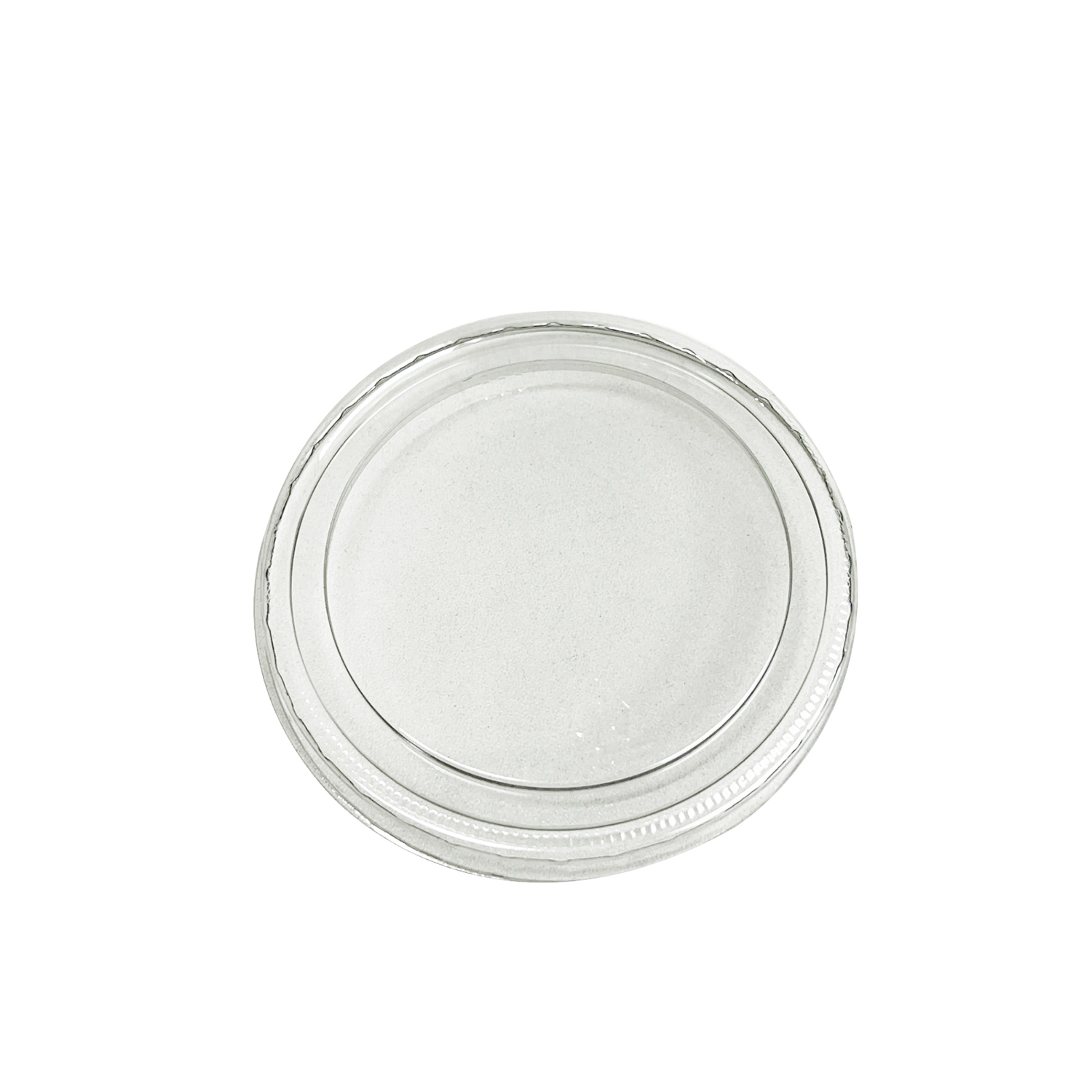 Tampa de Plástico Transparente p/ Pote 220 ml - 100 unidades