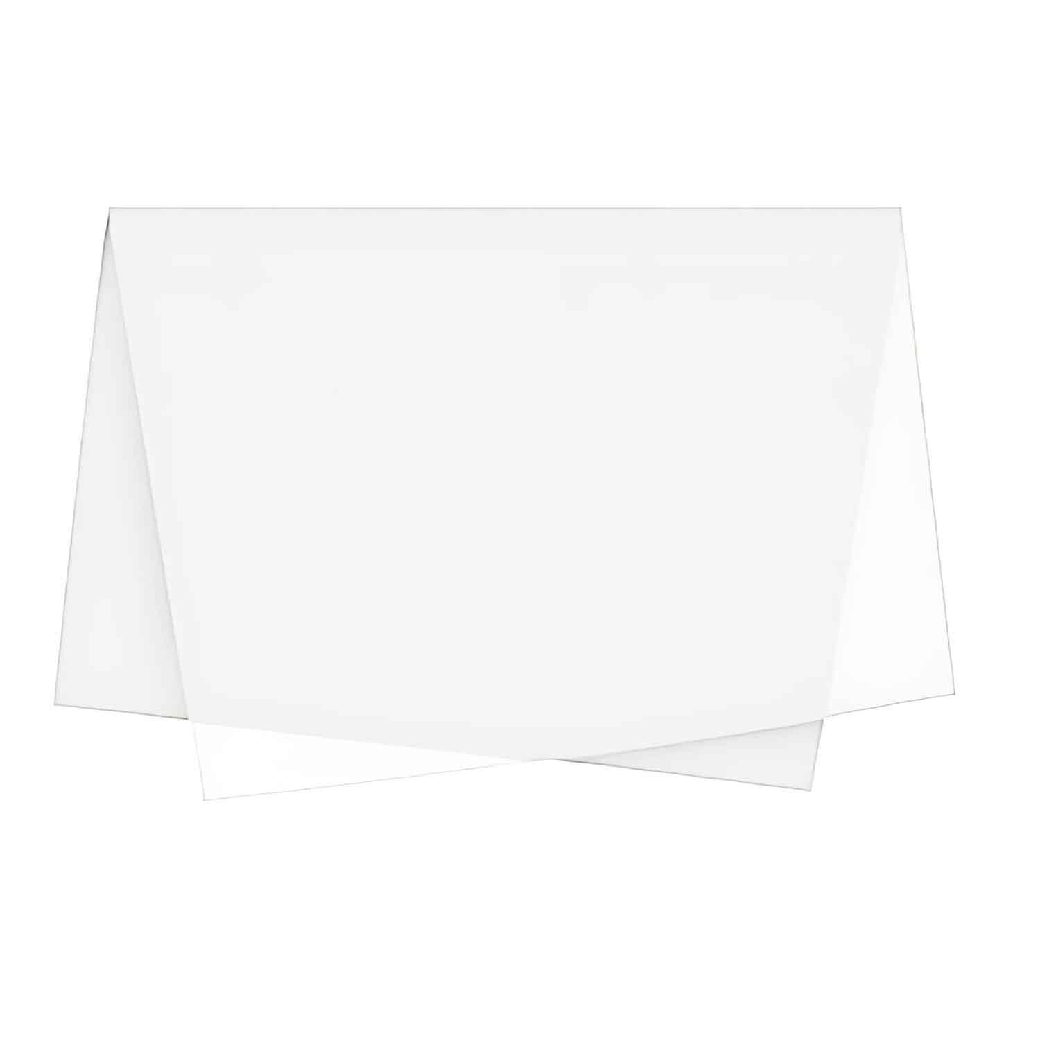 Papel Seda (48 x 60 cm) Branco - 100 unidades