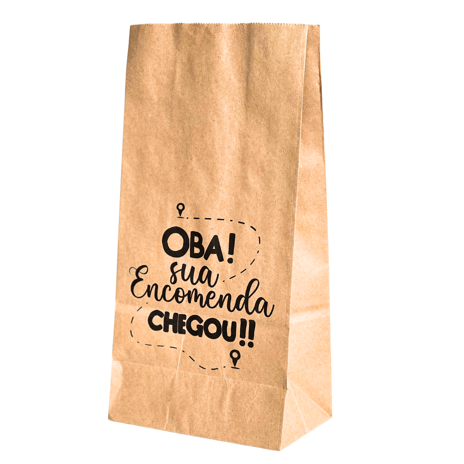 Saco Kraft Delivery (18 x 10,5 x 36 cm) OBA - 100 unidades