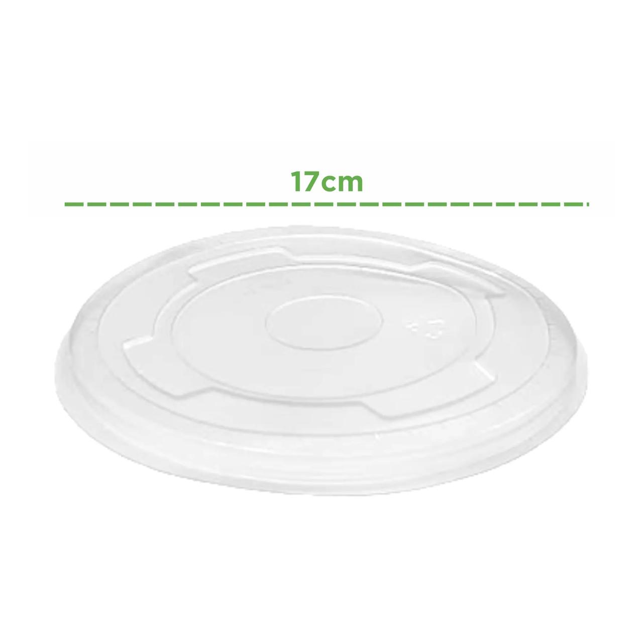 Tampa PET para pote de 750ml / 1100ml - 100 unidades