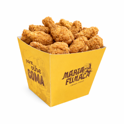 Balde para Frango Frito (9 x 9 x 11,5 cm) Personalizado