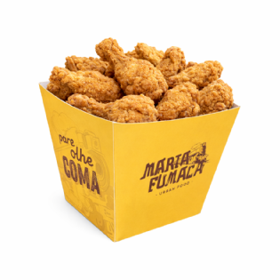 Balde para Frango Frito (9 x 9 x 11,5 cm) Personalizado
