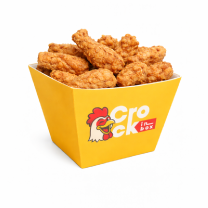 Balde para Frango Frito M (11 x 11 x 11 cm) Personalizado