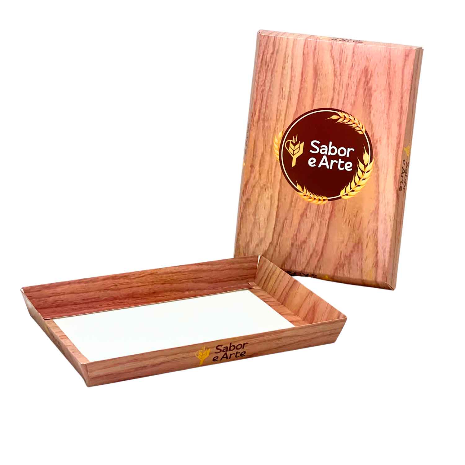 Bandeja c/ Tampa Multiuso (33,5 x 22 x 4 cm) Personalizada