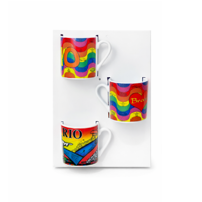 Berço para Caixa Sacola para Brindes (14 x 8 x 18 cm) Personalizada