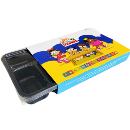 Cinta (luva) e Marmita plastica 850ml Personalizada