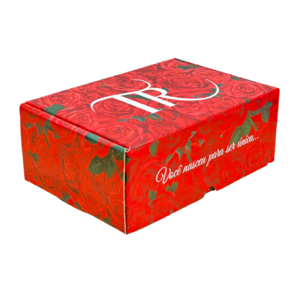 Embalagem para Envios Empastada (27 x 18 x 10 cm) Personalizada