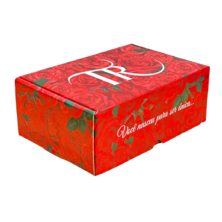 Embalagem para Envios Empastada (27 x 18 x 10 cm) Personalizada