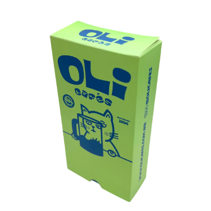 Embalagem Gaveta para café (21,2 x 11,2 x 5,2 cm) Personalizada