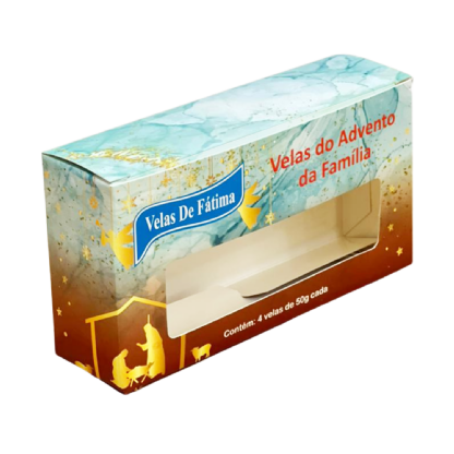 Embalagem para Vela (15 x 4 x 8 cm) Personalizada
