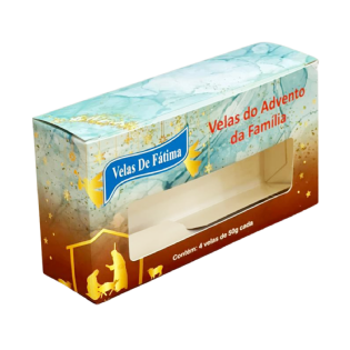 Embalagem para Vela (15 x 4 x 8 cm) Personalizada