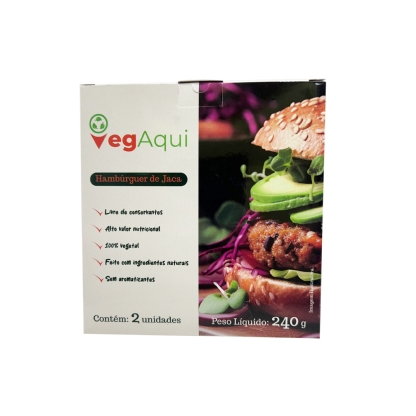 Embalagem Para Refrigeração de Hamburguer (12 x 4 x 12,5 cm) Personalizada
