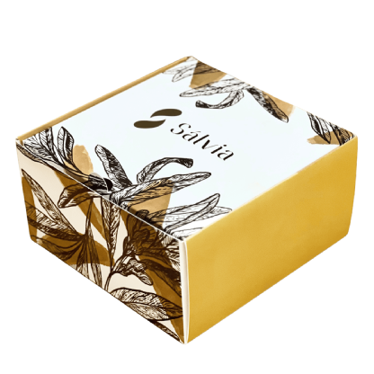 Embalagem Multiuso para Doces e Salgados (15 x 15 x 8 cm) Personalizada