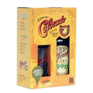 Embalagem Empastada para Kit de Copo e Garrafa (16 x 8 x 24,5 cm) Personalizada