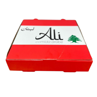 Caixa empastada personalizada para delivery de esfihas e comidas árabes â Multicaixasnet.